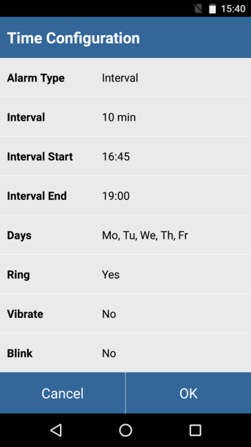 Configure Times Interval 20161203 154016